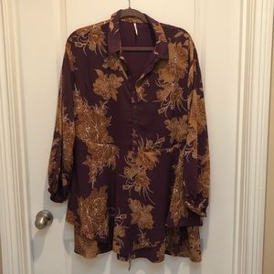 Free People Tunic with Tie in Back